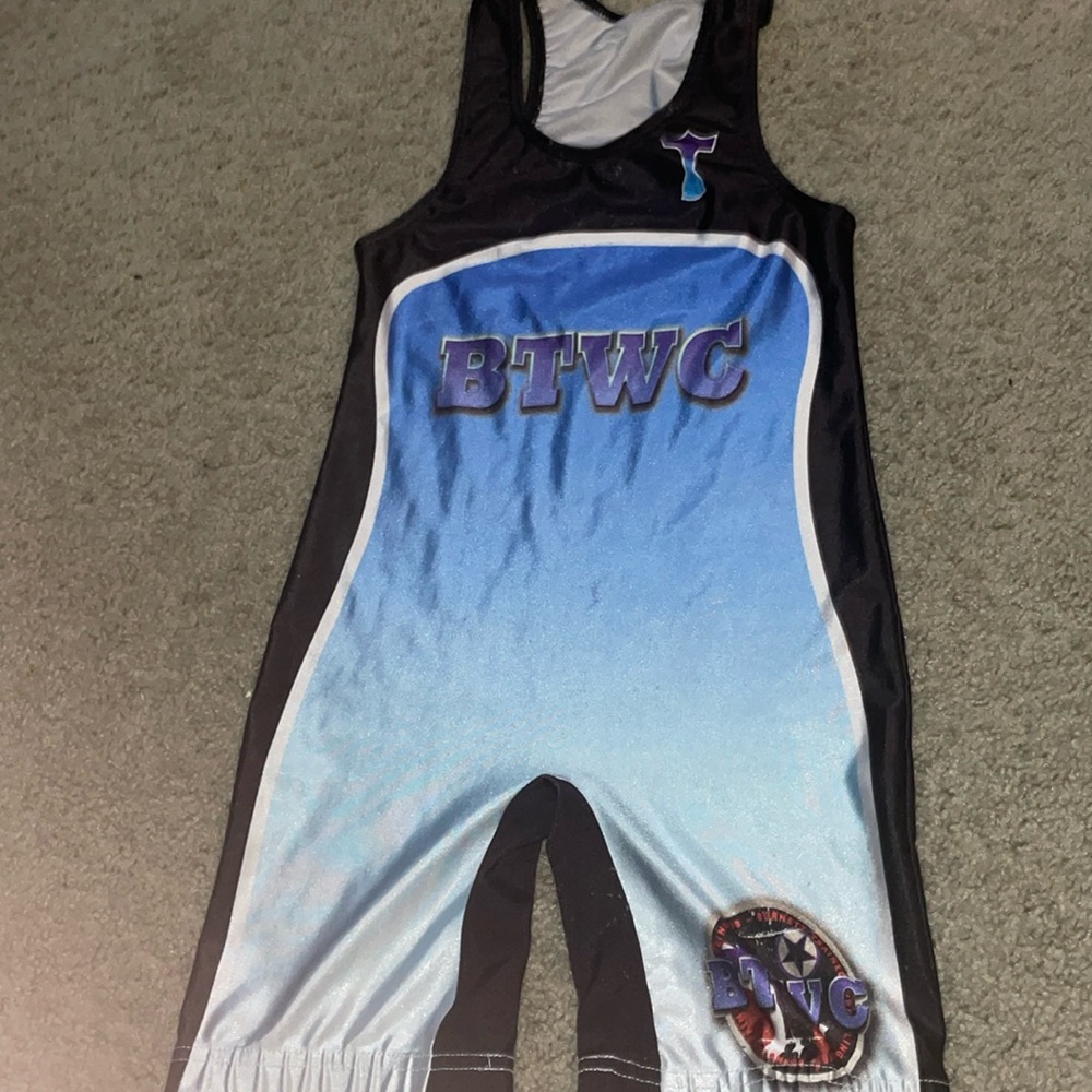 BTWC wrestling singlet
